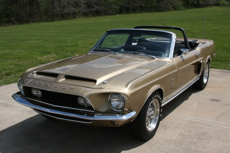 1968 Ford mustang shelby gt500 convertible #2