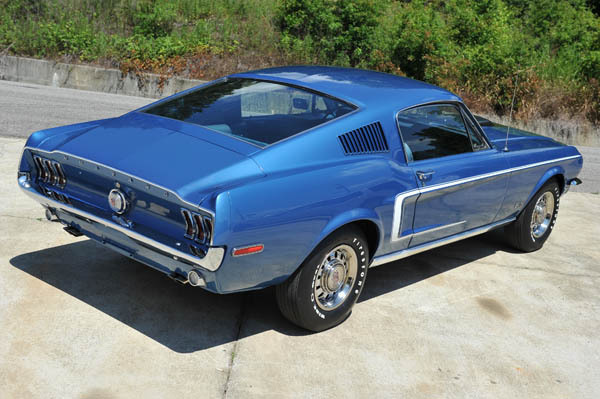 1968 Ford mustang gt fastback specs #5