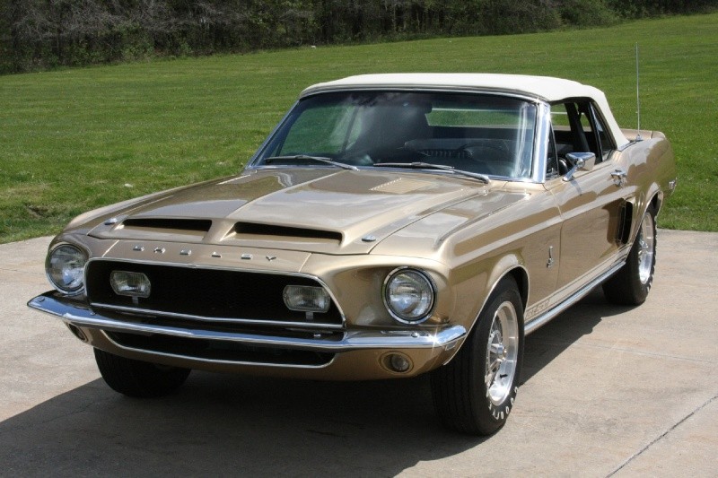 1968 Ford mustang shelby gt500 convertible for sale #2