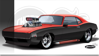 1968 Chevrolet Camaro Cherry Bomb - Muscle Cars Blog