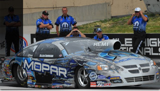 2010 Mopar Challenger at Mile-High NHRA Nationals - Muscle Cars Blog