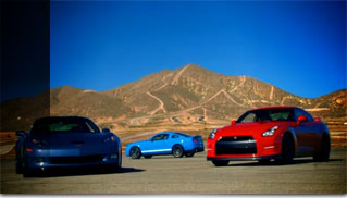 Drag Race - 2012 Nissan GT-R vs 2011 Chevy Corvette Z06 vs 2011 Shelby GT500 - Muscle Cars Blog