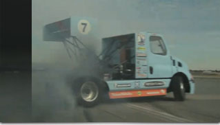 Mike Ryan is drifting Freightliner ala Ken Block - Muscle Cars Blog