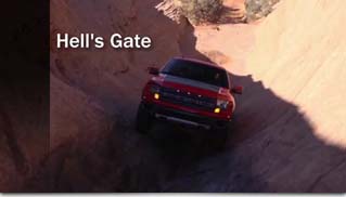 2012 Ford F-150 SVT Raptor on Hell's Revenge Trail in Moab, Utah - Muscle Cars Blog