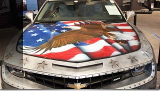 Military Camaro Sold for $175,000 at Barret-Jackson - Muscle Cars Blog
