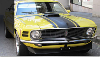 1970 Ford Mustang Boss 302 Competition Yellow - Muscle Cars Blog