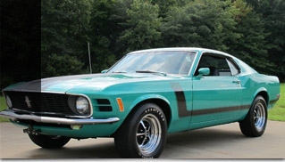 1970 Ford Mustang BOSS 302 with Marti report - Muscle Cars Blog
