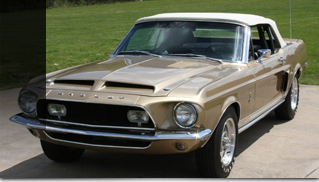 1968 Ford Mustang Shelby GT500 Convertible - Not a car to pass on - Muscle Cars Blog