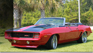 1969 Chevrolet Camaro HR 1 Convertible - Muscle Cars Blog
