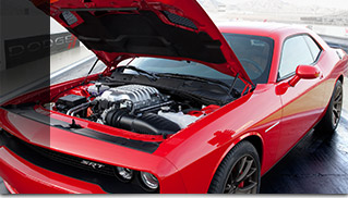 2015 Dodge Challenger SRT Hellcat Performance Front Angle