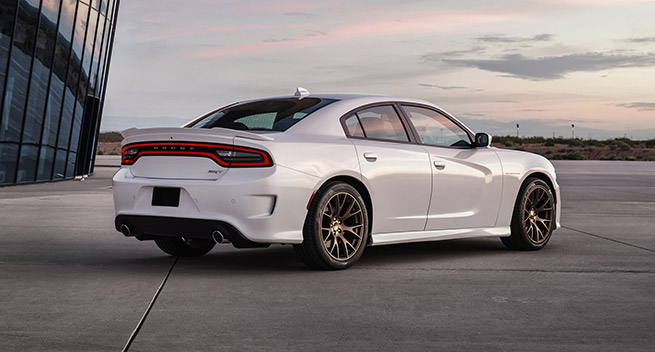 2015 Dodge Charger SRT Hellcat Rear Angle