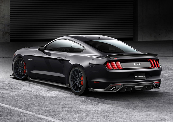 2015 Hennessey Ford Mustang Rear Angle
