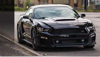 2015 Roush Ford Mustang Lineup Front Angle