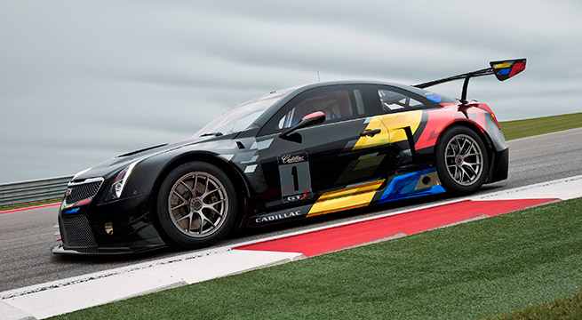 2016 Cadillac ATS-V Coupe Racecar Side