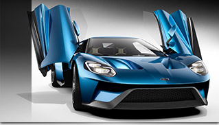 2017 Ford GT Front Angle