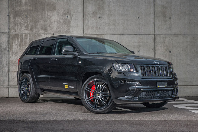 2015 O.CT Tuning Jeep Grand Cherokee SRT8 Front Angle