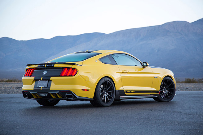 2015 Shelby GT Rear Angle