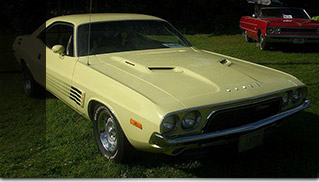 1970 Dodge Challenger Front Angle