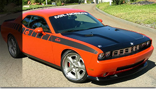 2009 Mr Norms Super Cuda Front Angle