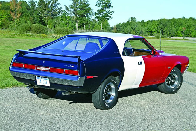 1970 AMC Javelin Trans Rear Angle