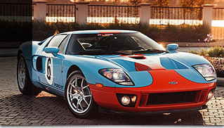 2006 Ford GT Heritage Edition Front Angle