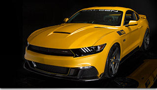 2015 Saleen Ford Mustang S302 Black Label Front Angle