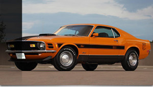 1970 Ford Mustang Mach 1 Twister Special Front Angle