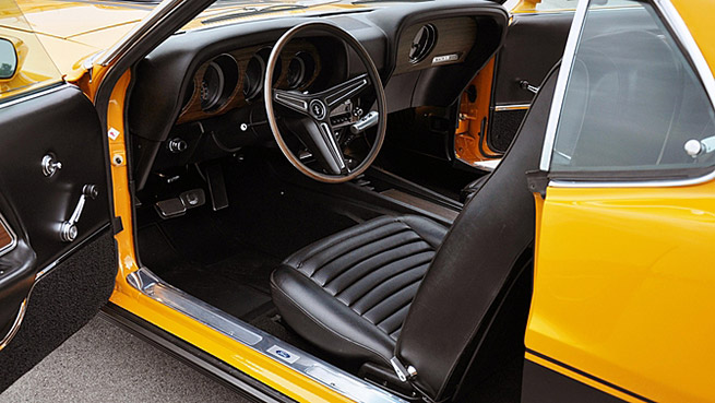 1970 Ford Mustang Mach 1 Twister Special Interior