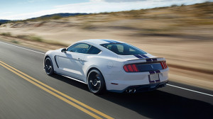 2016 Ford Mustang Shelby GT350 Rear Angle