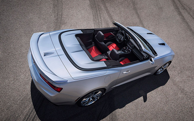 2016 Chevrolet Camaro Convertible Interior Top