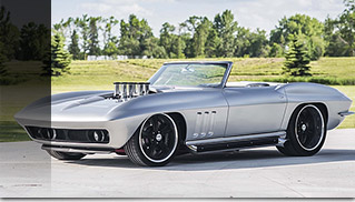 1965 Chevrolet Corvette Convertible Front Angle