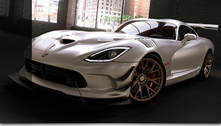 2016 Dodge Viper ACR Matte Exterior Front Angle