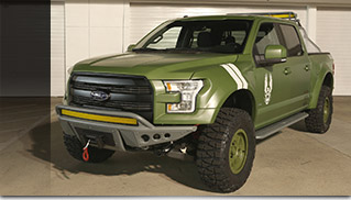2015 Ford F-150 Halo Sandcat Front Angle