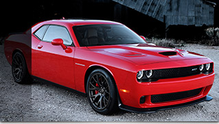 Dodge Challenger SRT Supercharged with HEMI Hellcat engine 2015 Front Angle
