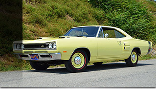 1969 Dodge Hemi Super Bee Front Angle