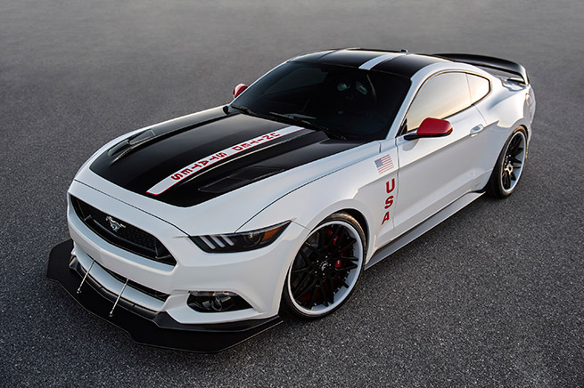 2015 Ford Mustang Apollo Edition Front Top Angle