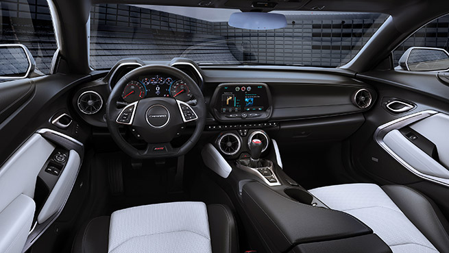 Chevy Reveals Price Online Visualizer for 2016 Camaro Interior