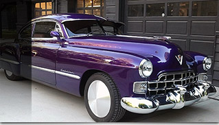 1948 Cadillac Series 61 Street Rod Front Angle
