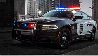 2016 Dodge Charger Pursuit Front Angle