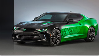 2016 Chevrolet Camaro Krypton concept Front Angle