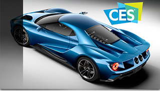Ford Returns to CES 2016 with Ford GT as Official Show Vehicle